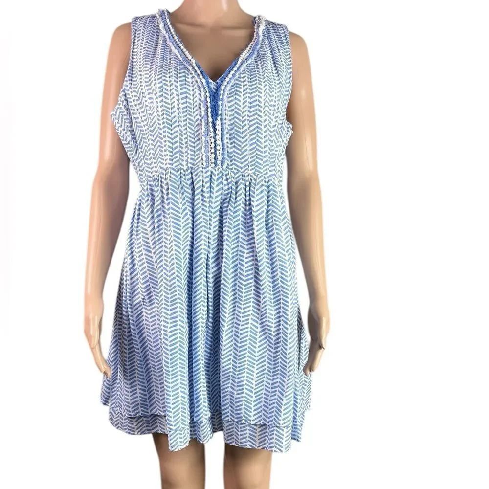 Vineyard Vines Blue & White Dress